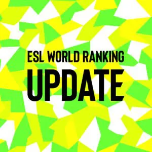 Esl World Ranking Update Esl Esl World Ranking Update Esl